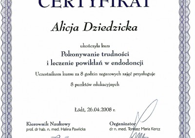 Leczenie kanałowe pod mikroskopem