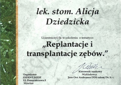 Leczenie kanałowe pod mikroskopem