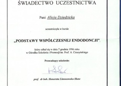 Leczenie kanałowe pod mikroskopem